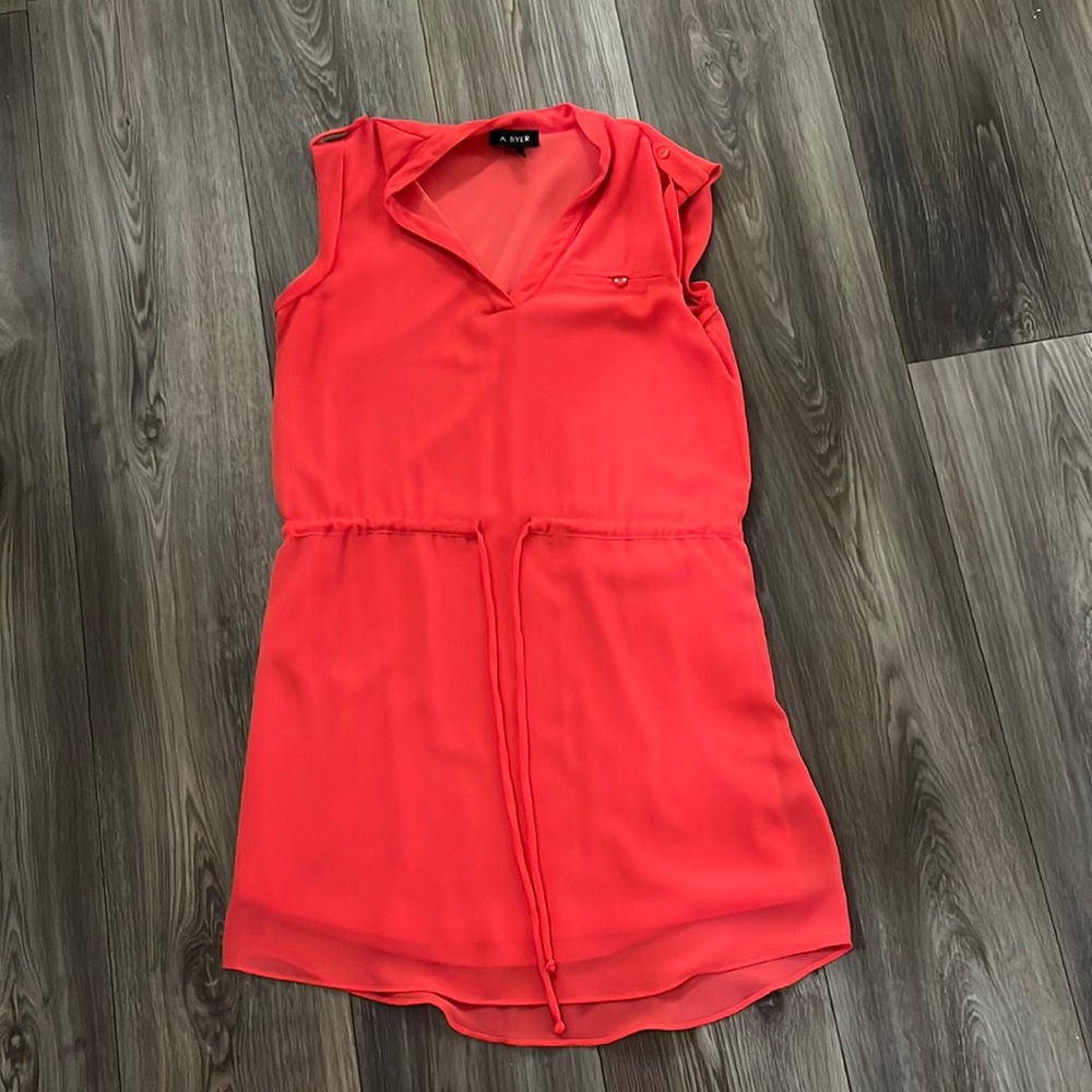 ⭐️ 3 for $25 ⭐️ a. Byer coral dress size small